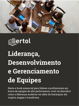 Capa do e-book Liderança, Desenvolvimento e Gerenciamento de Equipes